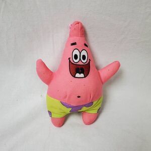 Nickelodeon SpongeBob SquarePants Patrick Star Plush Stuffed Toy Pink 7" 2021